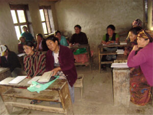 Adult Women's Literacy Program in Naya Bazaar