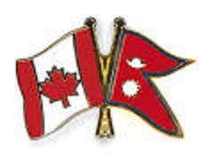 Canada & Nepal Pin