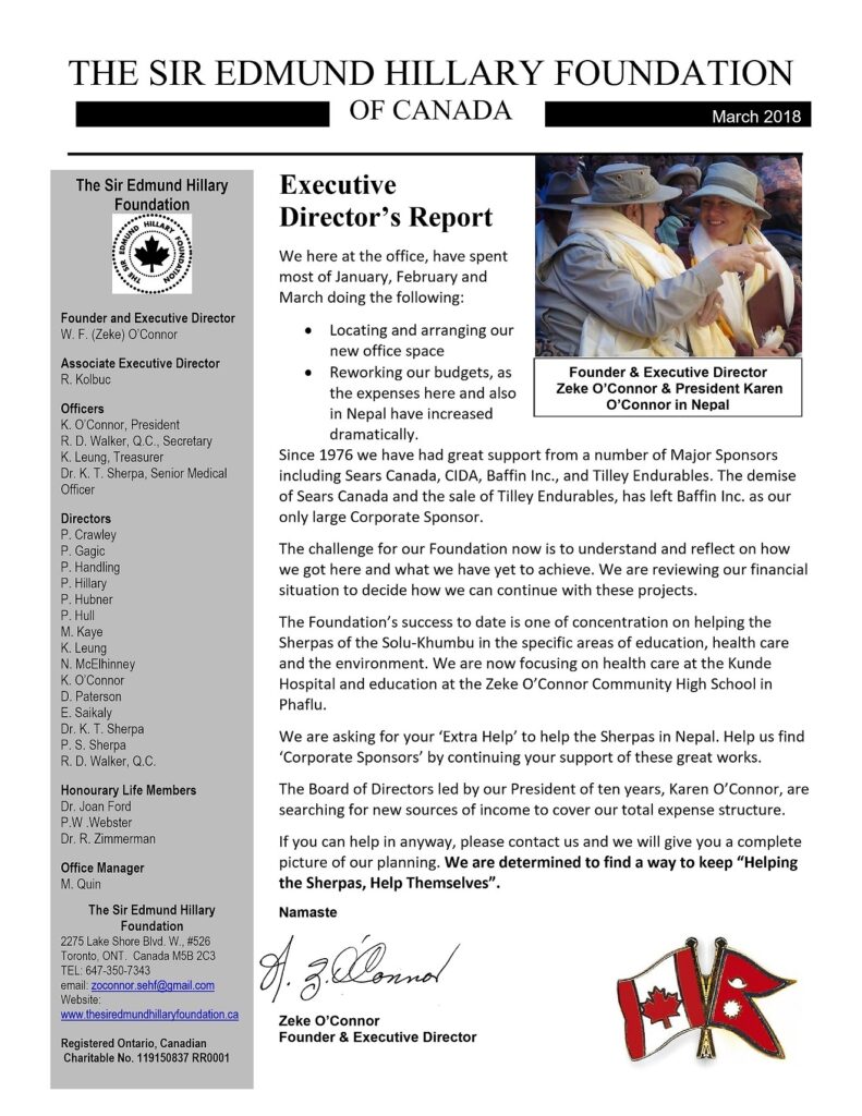 Front Cover - ED Report March 2018- Apr 11